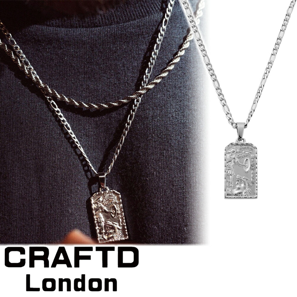 楽天市場】CRAFTD London ネックレス ST. GEORGE TWO-TONE