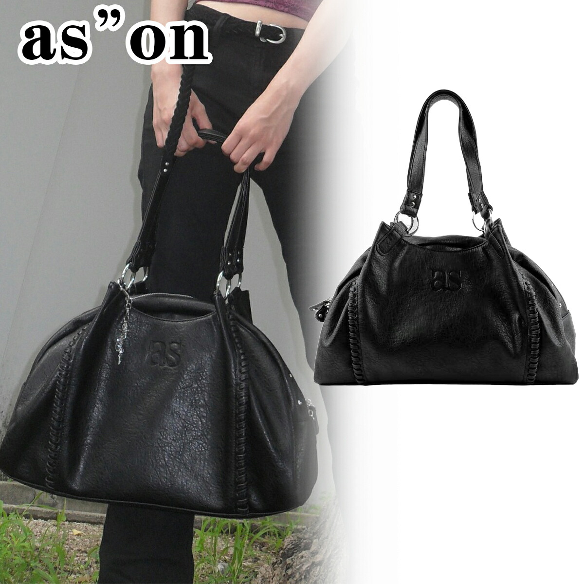 楽天市場】as”on アズオン ショルダーバッグ BECKY SHOULDER BAGK