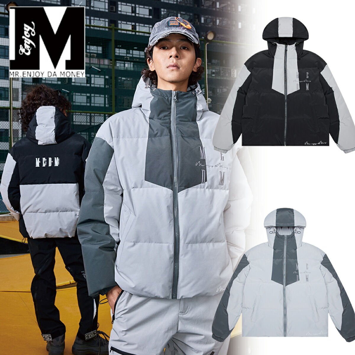 楽天市場】MEDM ミスターエンジョイダマネー ダウン ジャケット
