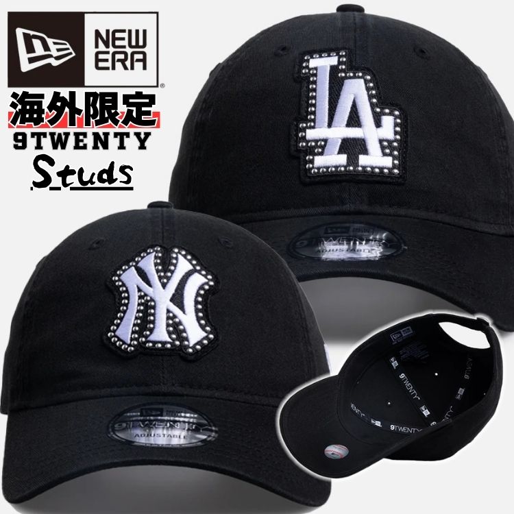 ニューエラ キャップ NEW ERA 帽子 Studs 9TWENTY Strapback LA NY ドジャース ヤンキース メンズ ユニセックス 海外限定モデル 正規品 [帽子] ユ00572