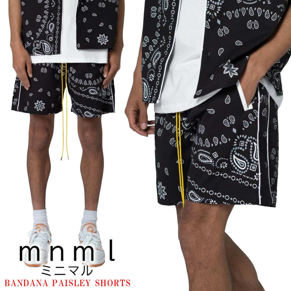 楽天市場】mnml ミニマル ショーツ ニット PAISLEY KNIT SHORTS ハーフパンツ ペイズリー柄 韓国 ファッション ストレッチ  メンズ おしゃれ [衣類] : WILLS