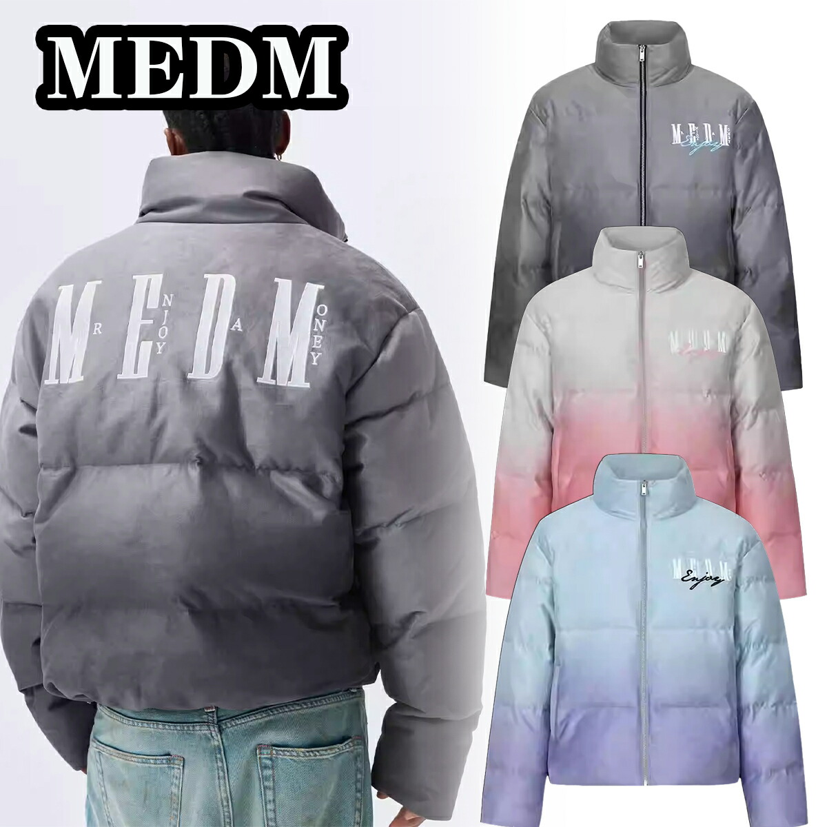 楽天市場】MEDM ダウンジャケット ミスターエンジョイダマネー 楽天市場】MEDM ダウンジャケット ミスターエンジョイダマネー