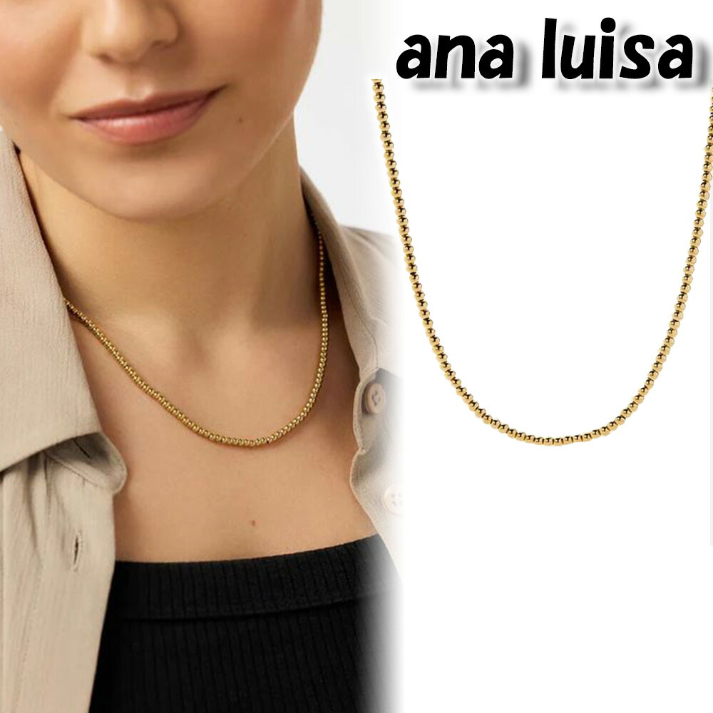 楽天市場】ana luisa アナルイサ ネックレス 14K LEO REGULAR SHORT ゴールド 金 低刺激性 アクサセリー 誕生日  プレゼント ギフト 贈り物 お祝い パーティー 結婚式 二次会 人気 ホワイトデー [アクセサリー] : WILLS