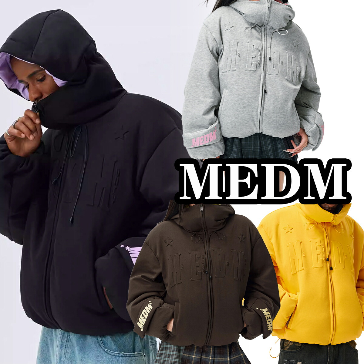 MEDM ジャケット MEDM Mr. Enjoy. Da. Money 防寒 ダウンジャケット ジャケット