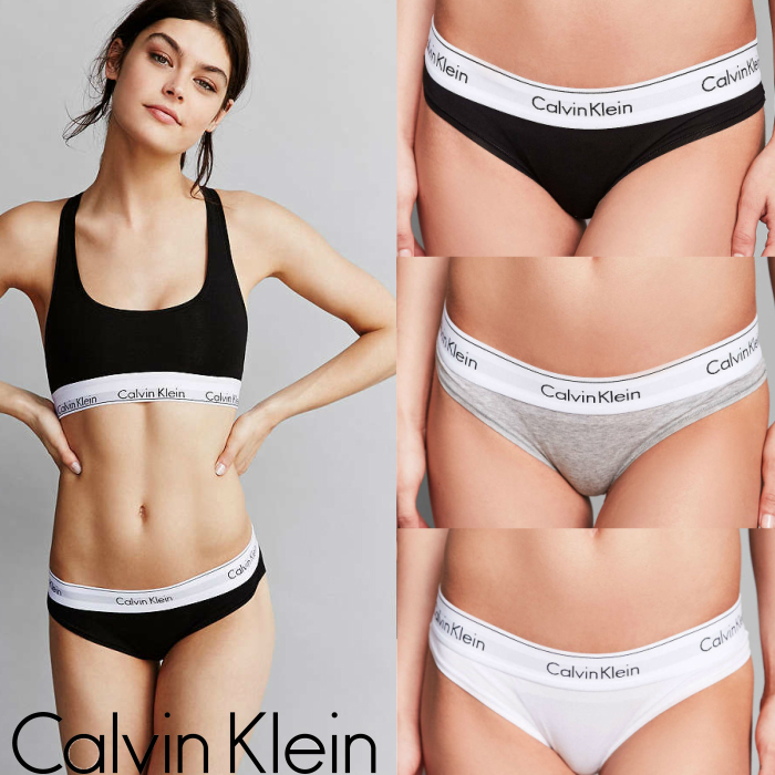 【楽天市場】カルバンクライン ビキニ ショーツ Calvin Klein 下着 モダン コットン インナー 3カラー ブラック ホワイト