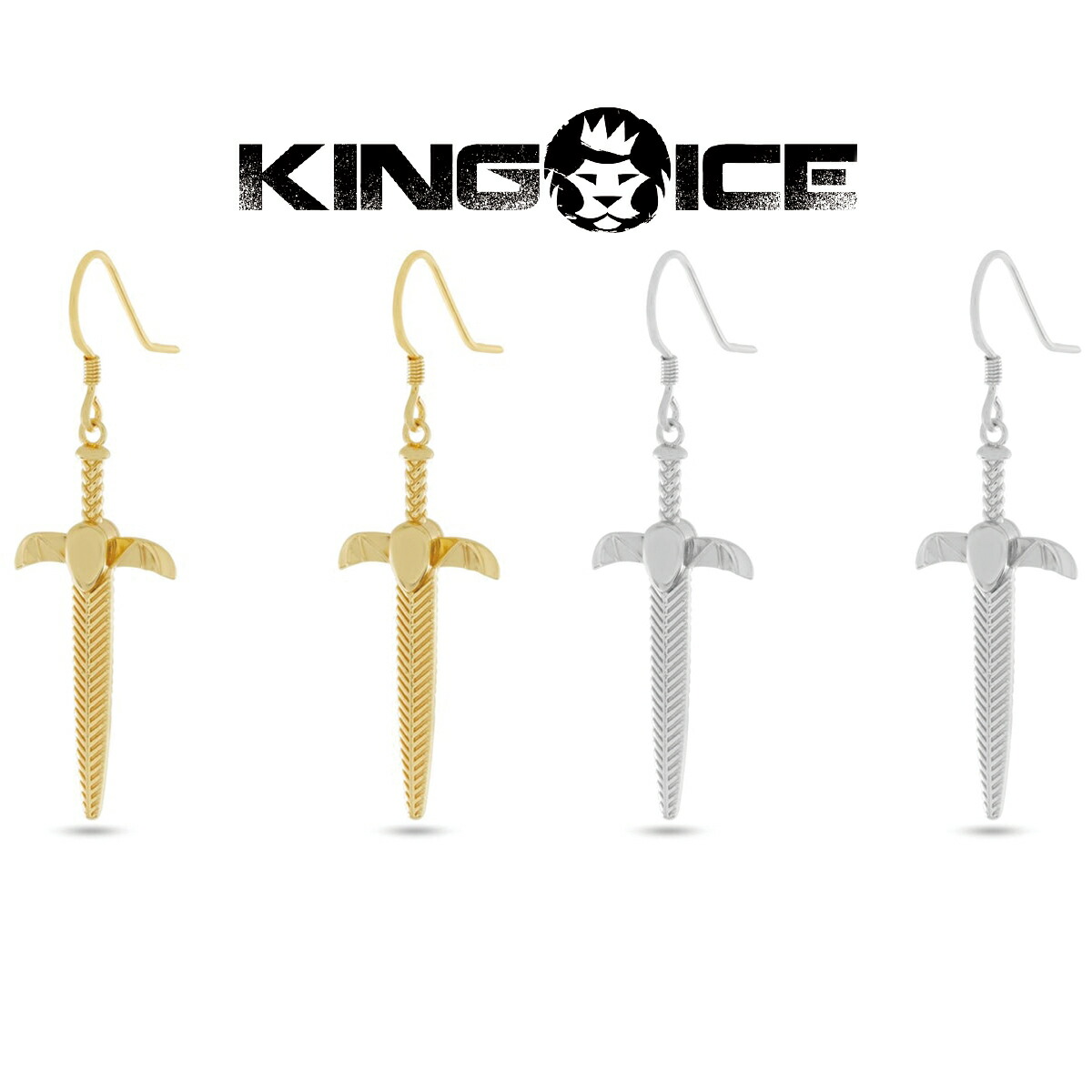 楽天市場】KING ICE キングアイス ピアス 両耳 スターリング