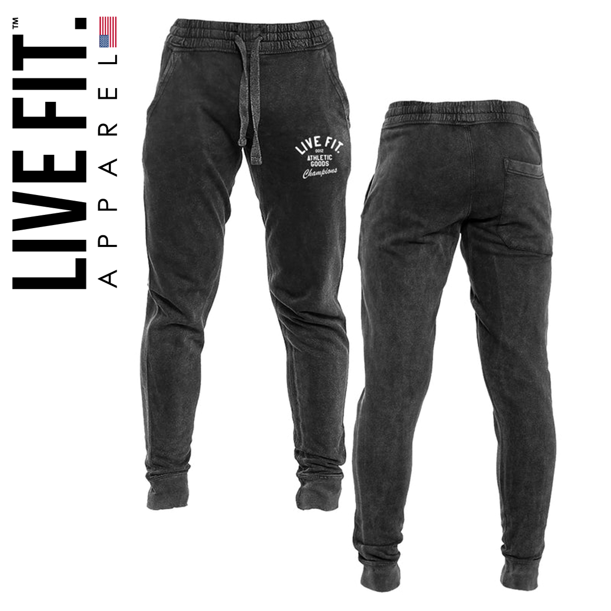 楽天市場】リブフィット LIVE FIT HYBRID ACTIVE PANTS ブラック