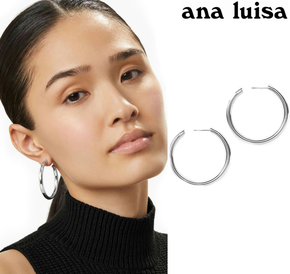 楽天市場】ana luisa アナルイサ ピアス NATE SILVER シルバー