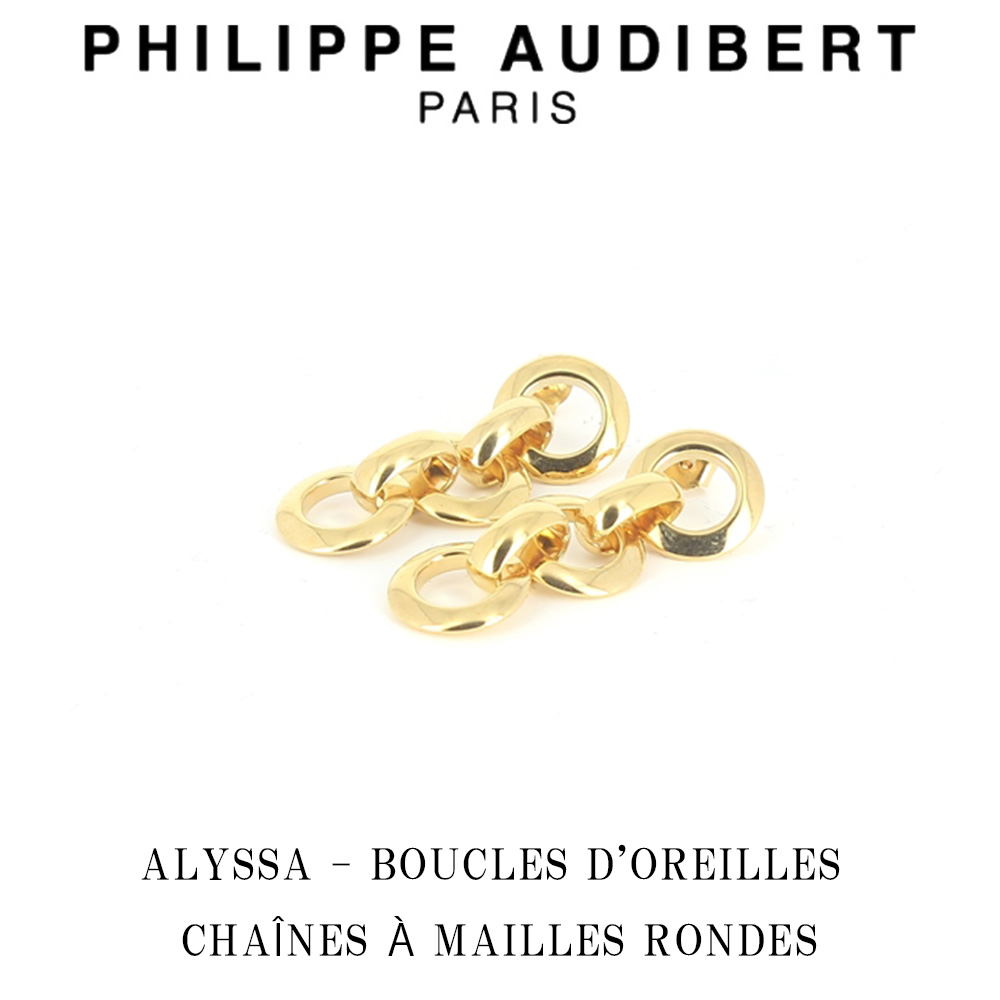 【楽天市場】フィリップ オーディベール Philippe Audibert 24K ALYSSA BOUCLES DOREILLES