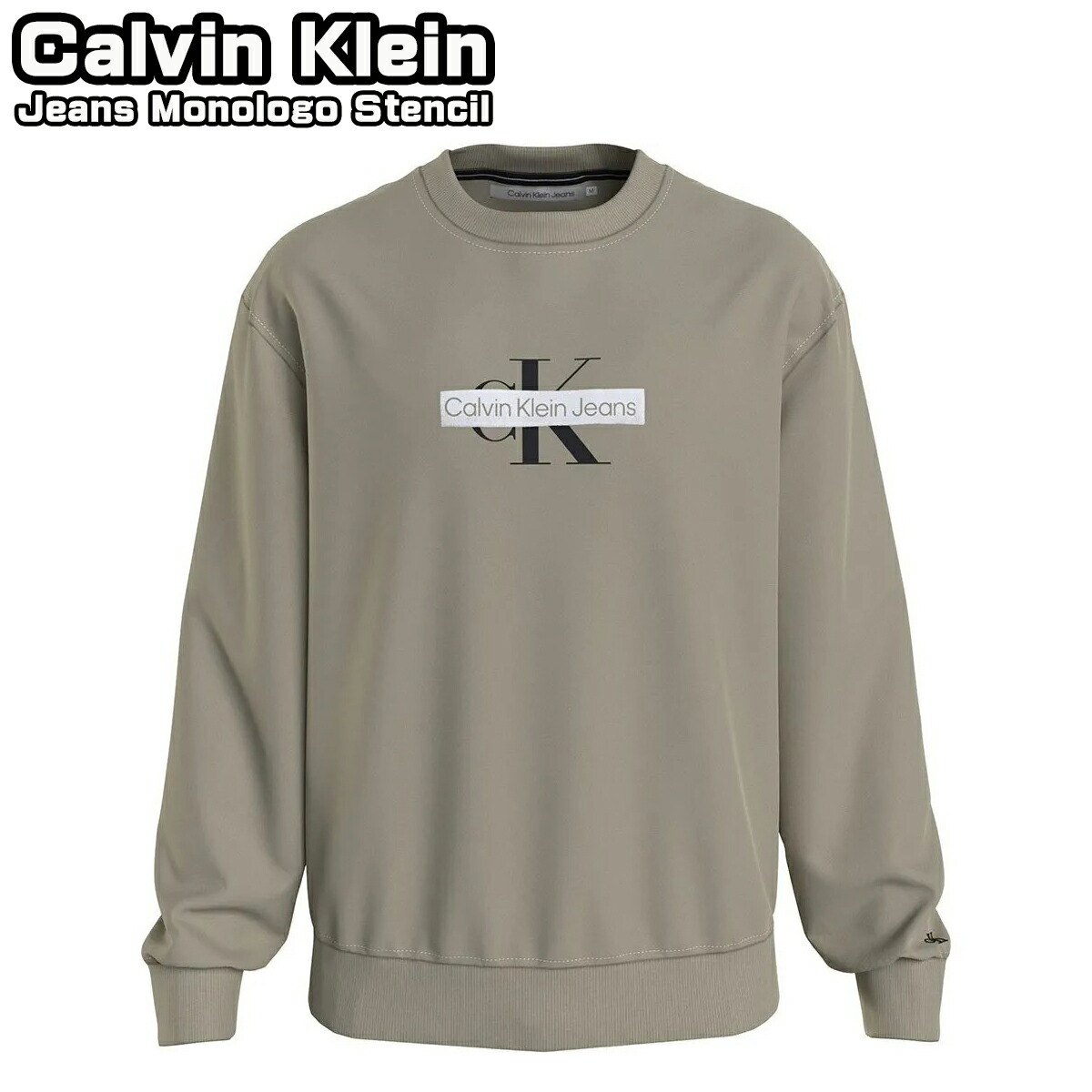 カルバンクライン　ck ハーフジップトレーナー　s ☆関税込☆Calvin Klein☆ハーフ ジップアップ マンツーマン