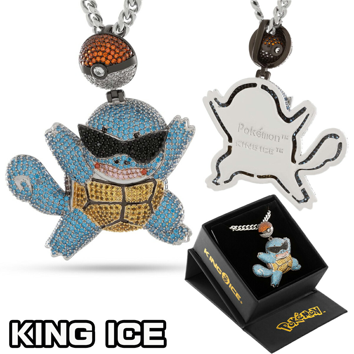 King Ice × Pokemon ポケモン ゲンガーネックレス 楽天市場】KING ICE キングアイス ネックレス Pokemon Gengar