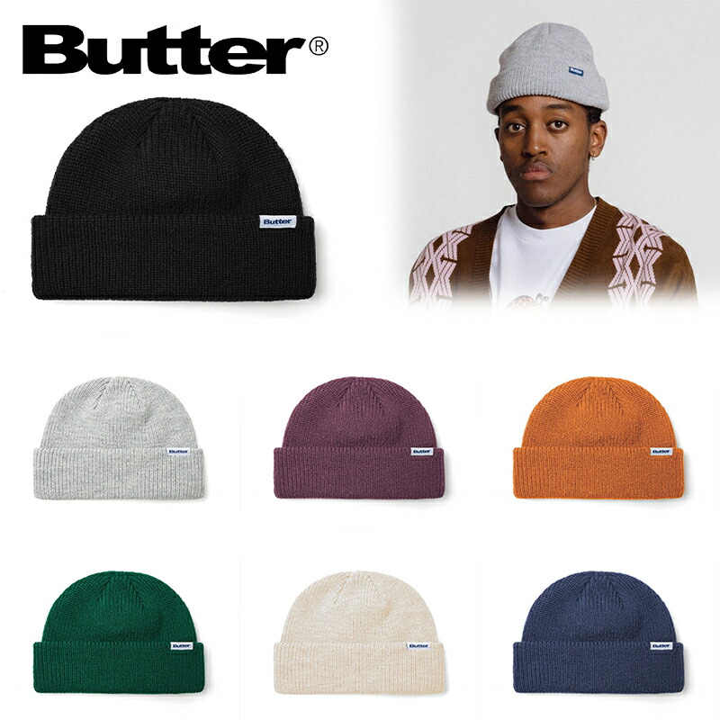 【楽天市場】バターグッズ Butter Goods ニット帽 ビーニー Wharfie