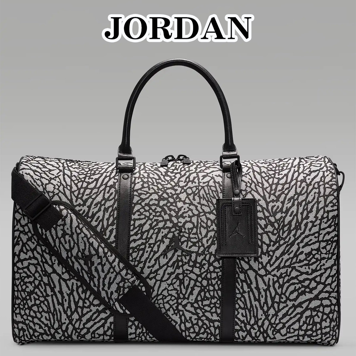 NIKE Jordan ボストンバッグ ブラックゴールドロゴ　新品タグ付き 楽天市場】ジョーダン ダッフルバッグ 容量25L JORDAN Monogram