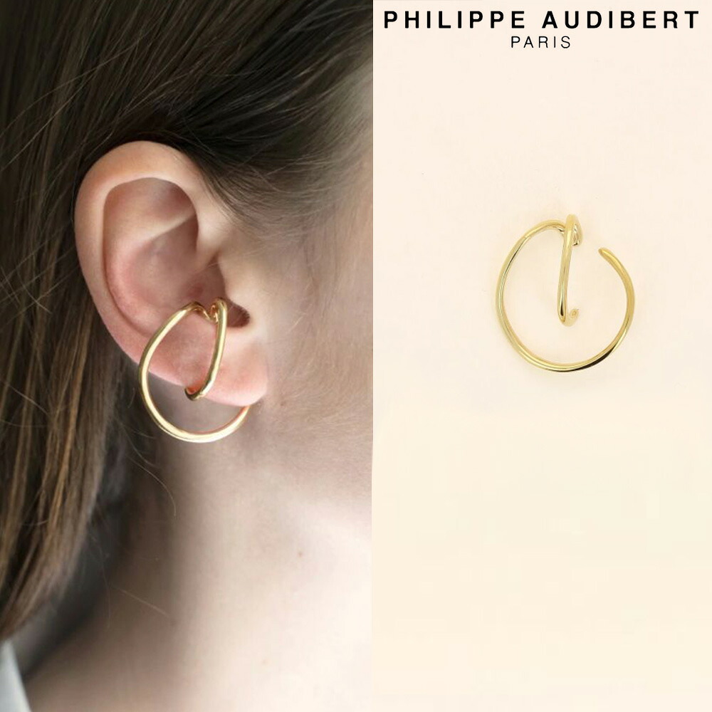 フィリップ オーディベール Philippe Audibert BAGUE DOREILLE LIVIA リヴィア ゴールド メタル イヤーカフ イヤリング PhilippeAudibert レディース[アクセサリー]