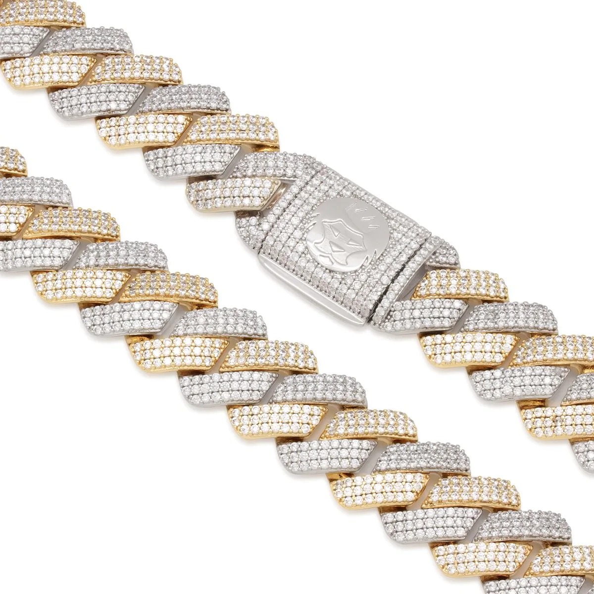 KING ICE キングアイス 金 14kゴールド ネックレス GOLD ICED CHAIN