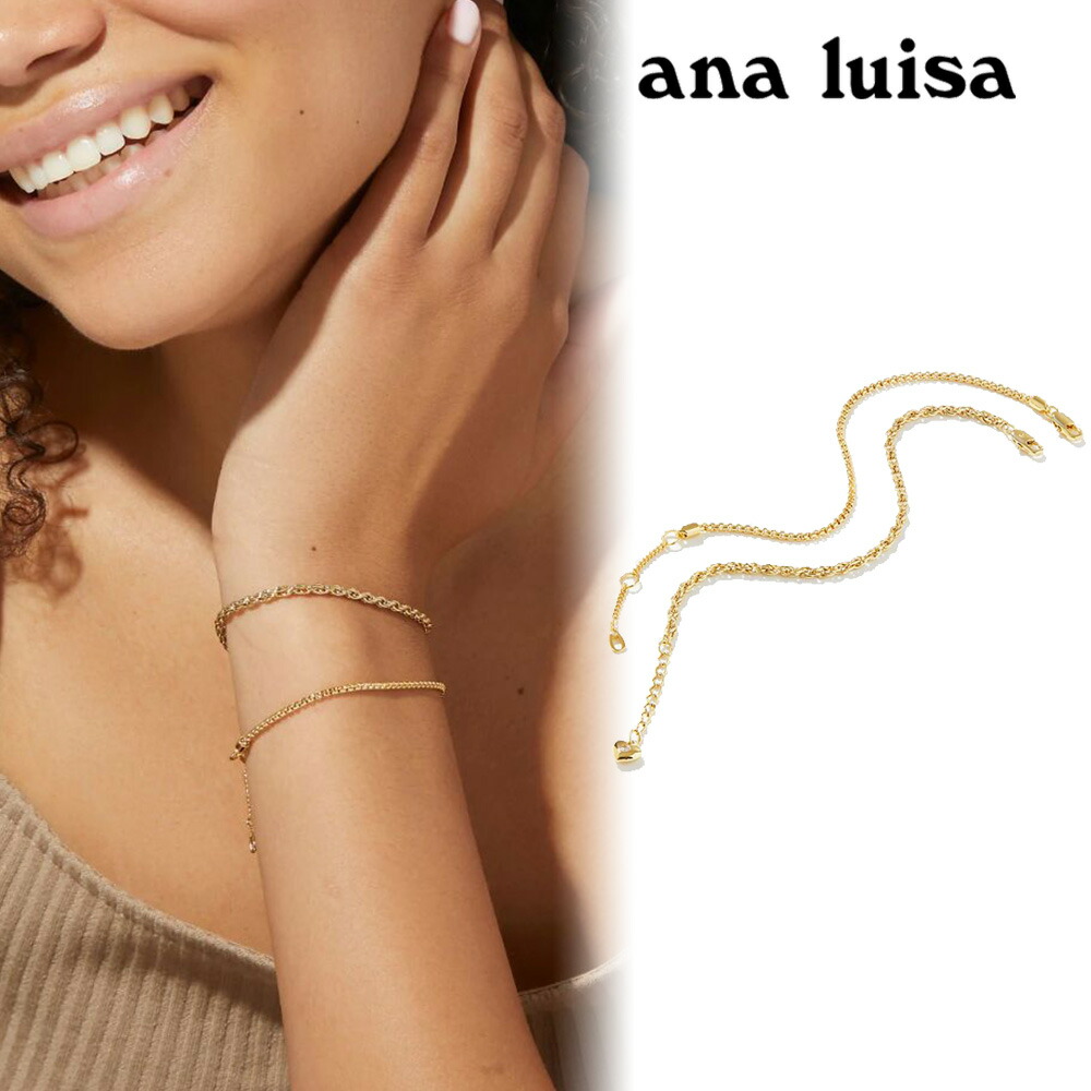 楽天市場】ana luisa アナルイサ ブレスレット 14K LUCY