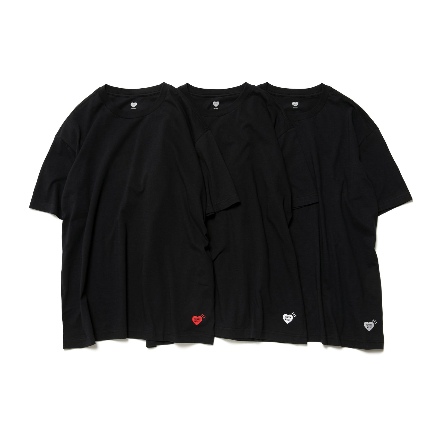 HUMAN MADE Tシャツ ヒューマンメイド 3-PACK T-SHIRT SET パックT 3枚 