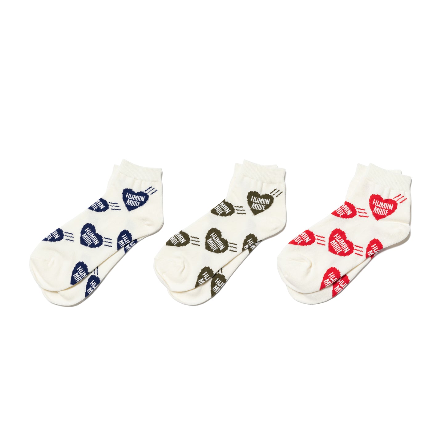 楽天市場】HUMAN MADE 靴下 ヒューマンメイド HEART PATTERN SOCKS