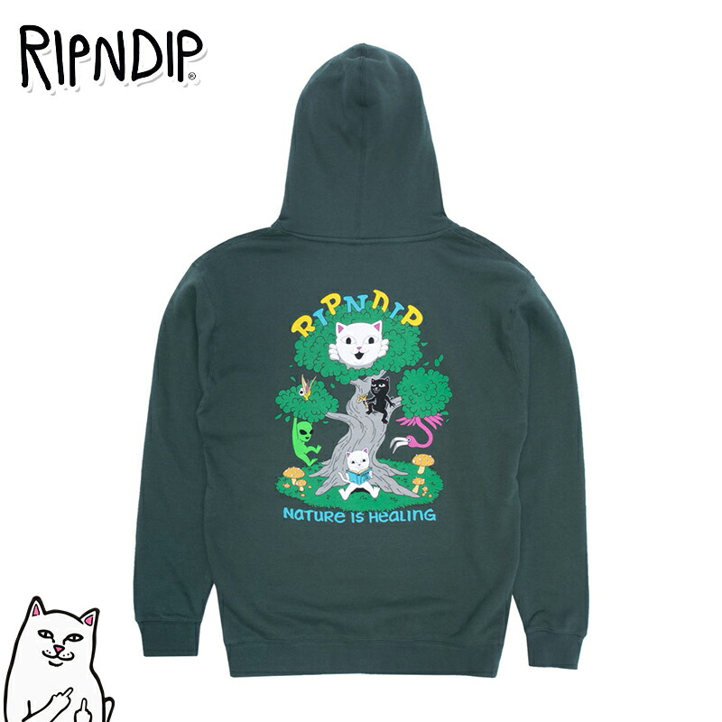 【楽天市場】リップンディップ パーカー RIPNDIP スウェット プル 