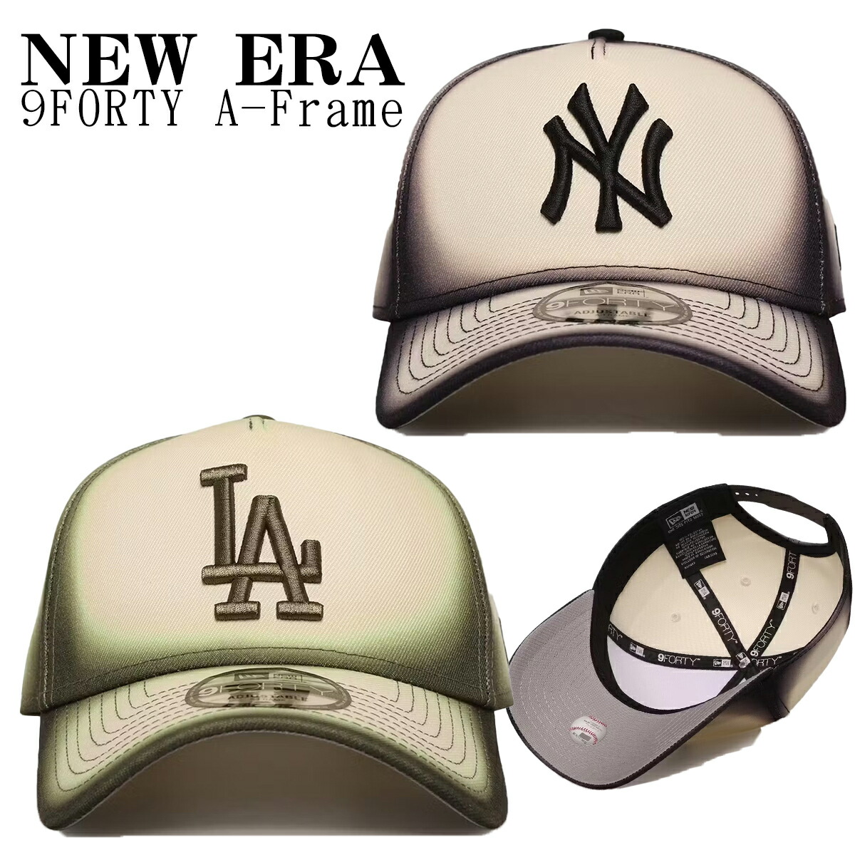 【NEW ERA/ニューエラ】 9FORTY DOUBLE LOGO キャップ 楽天市場】ニューエラ キャップ NEW ERA 帽子 'Dual Logo