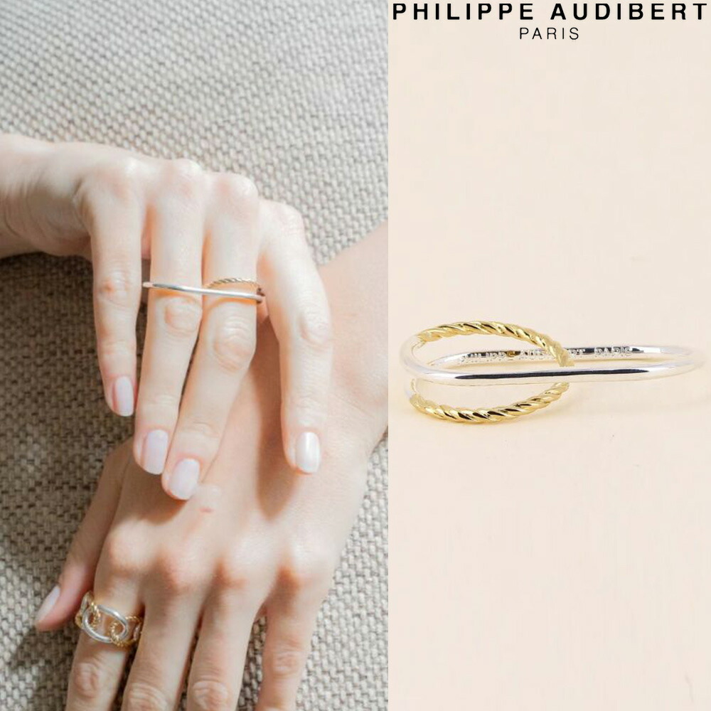 【Philippe Audibert】JOSHUA ストライプ ゴールド リング ♪ 楽天市場】フィリップ オーディベール Philippe Audibert 24K