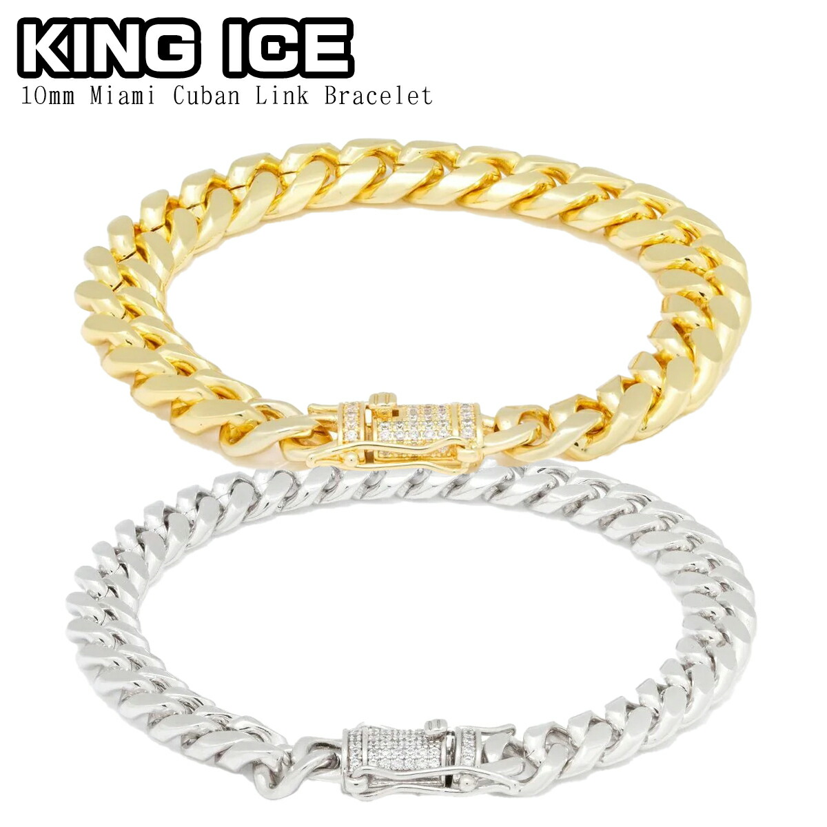 楽天市場】KINGICE キングアイス ブレスレット【16mm MIAMI