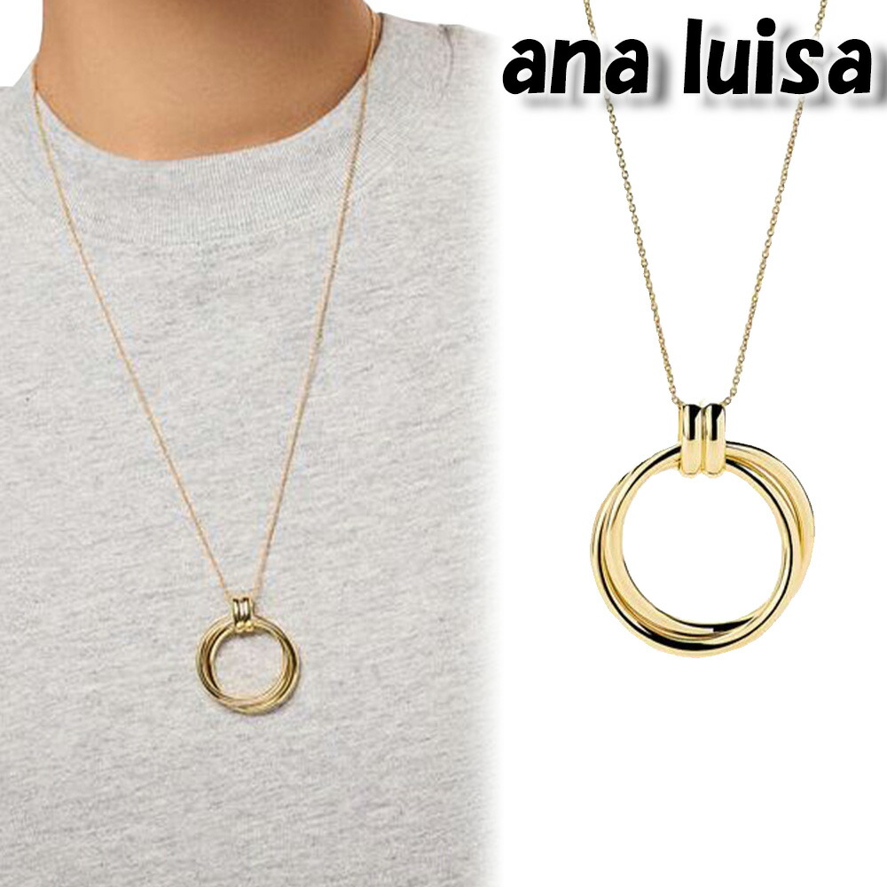 ana luisa アナルイサ ネックレス 14K GOLD PENNY Gold Pendant Necklace チェーン ゴールド ペンダント 金 低刺激性 アクサセリー 誕生日 プレゼント ギフト 贈り物 お祝い パーティー 結婚式 二次会 人気 ホワイトデー [アクセサリー] ユ00582