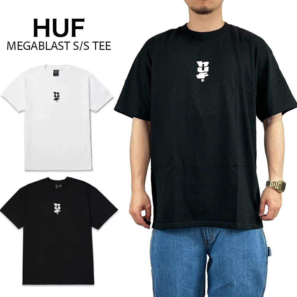楽天市場】ハフ Tシャツ 半袖 HUF D ZONE TEE 2025SS ブラック