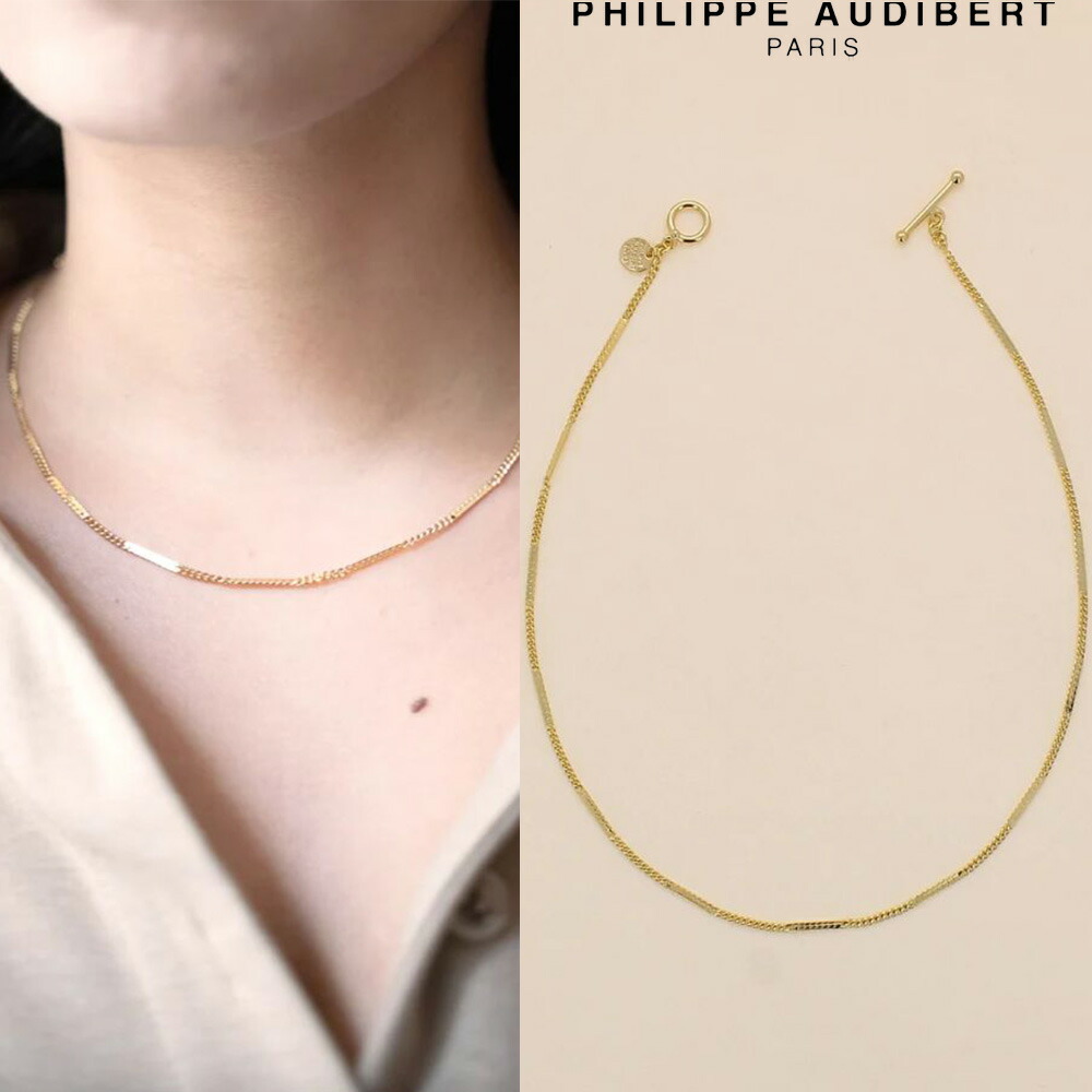 Philippe Audibert ゴールド ネックレス ALBA アルバ 人気 PHILIPPE AUDIBERT（フィリップ オーディベール）の「PHILIPPE