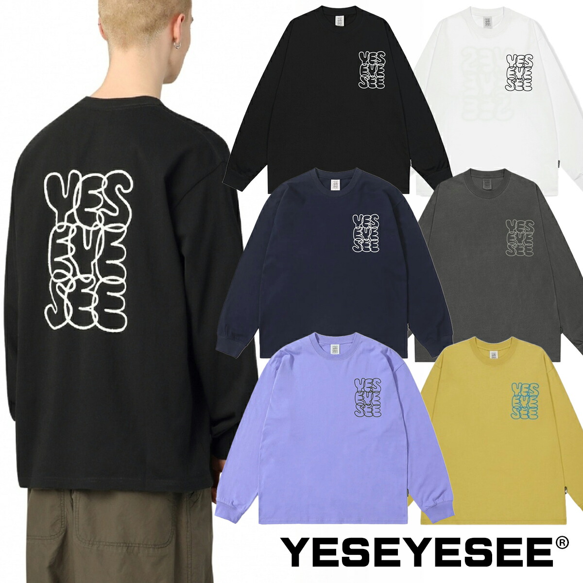 楽天市場】YESEYESEE (イェスアイシー) 韓国人気ブランド C-Logo