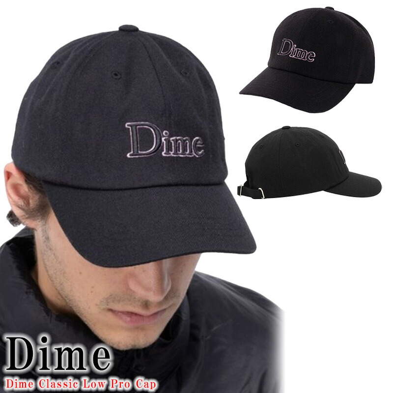 【奏】新品.未使用★Dime スモール　クラシック　ロゴブラック Mサイズ 楽天市場】Dime ダイム キャップ ロゴ 刺繍 コーデュロイ 6