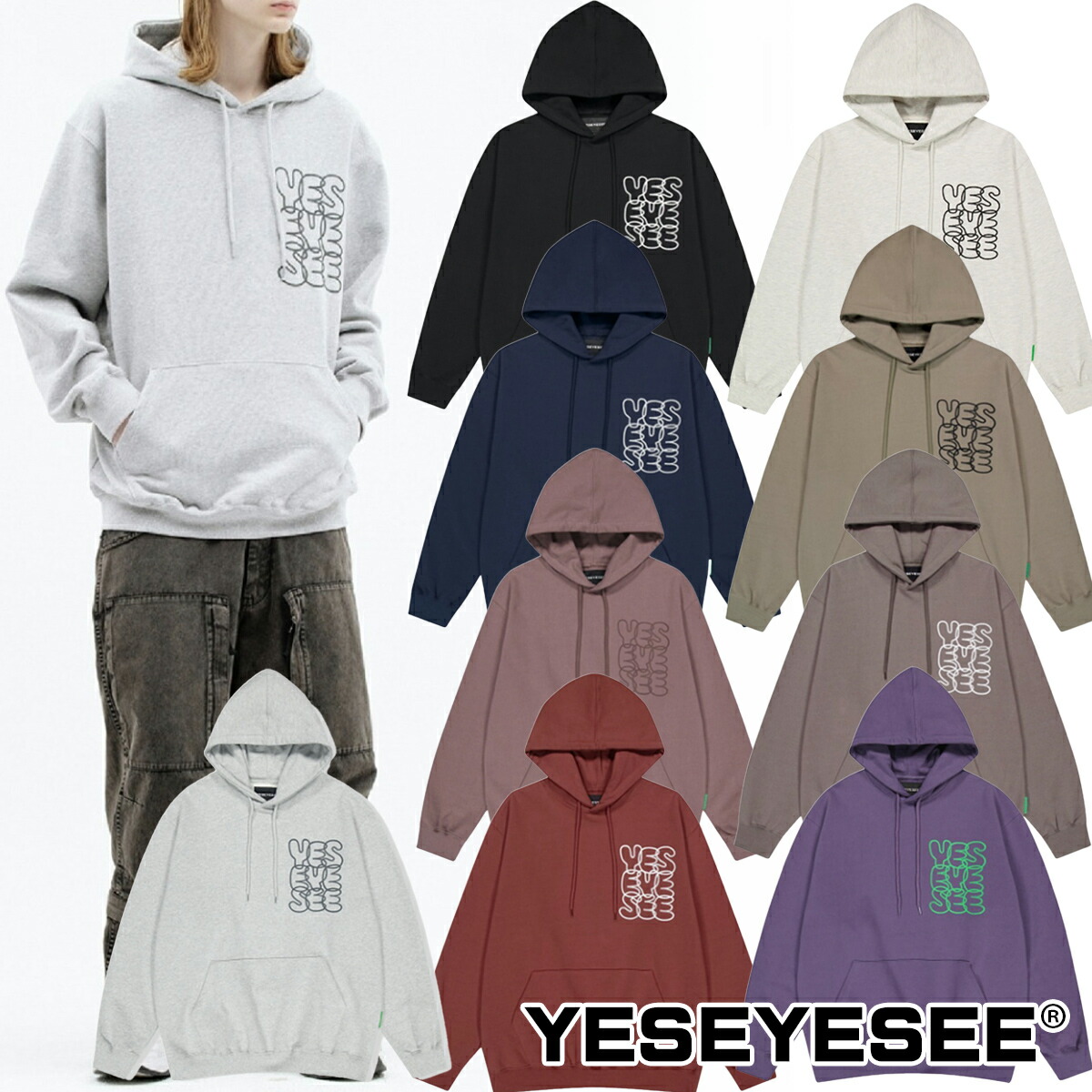 楽天市場】YESEYESEE イェスアイシー トレーナー C-Logo 楽天市場】YESEYESEE イェスアイシー トレーナー C-Logo