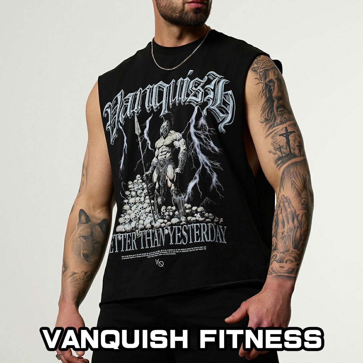 楽天市場】ヴァンキッシュ タンクトップ Vanquish Olympus Black
