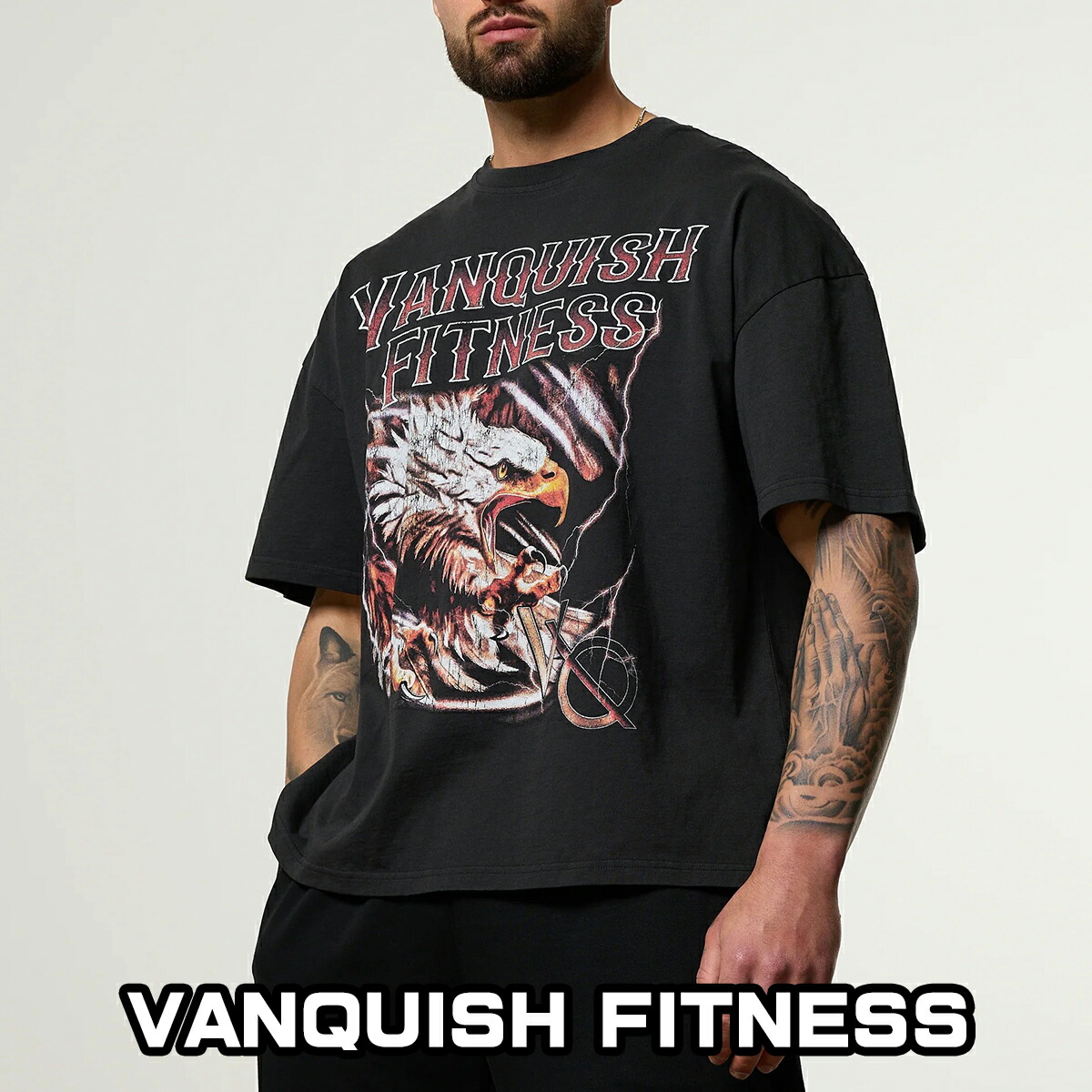 楽天市場】ヴァンキッシュ フィットネス Tシャツ オーバーサイズ
