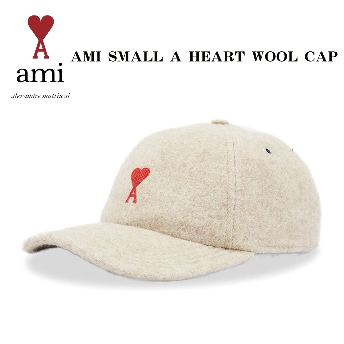 【楽天市場】AMI Paris 帽子 アミ パリス AMI DE COEUR キャップ 