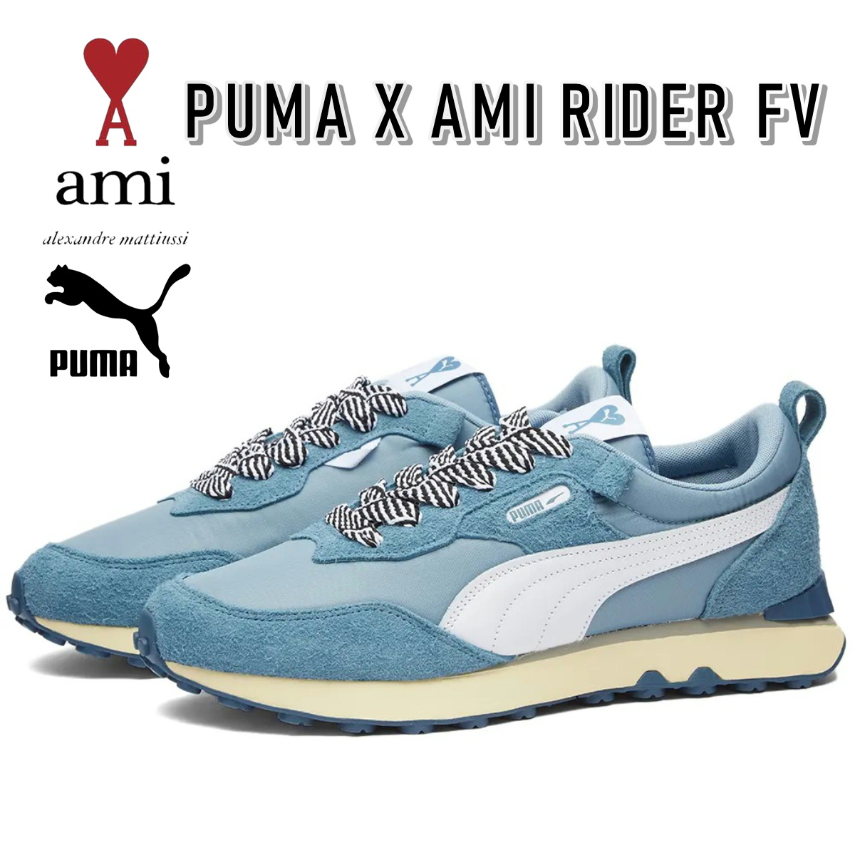 【楽天市場】AMI Paris スニーカー アミ パリス プーマ コラボ PUMA