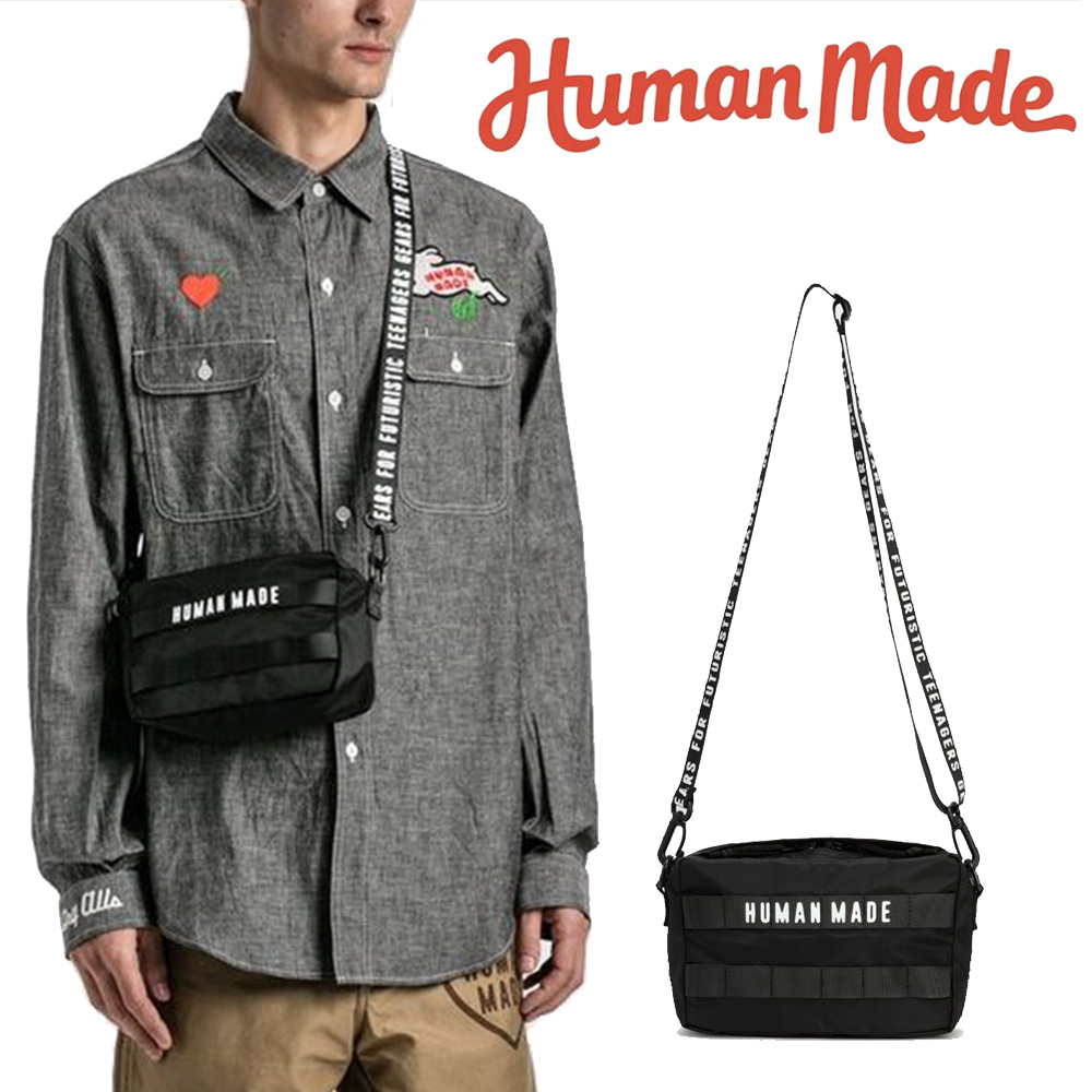 楽天市場】HUMAN MADE ショルダーバッグ ヒューマンメイド MILITARY