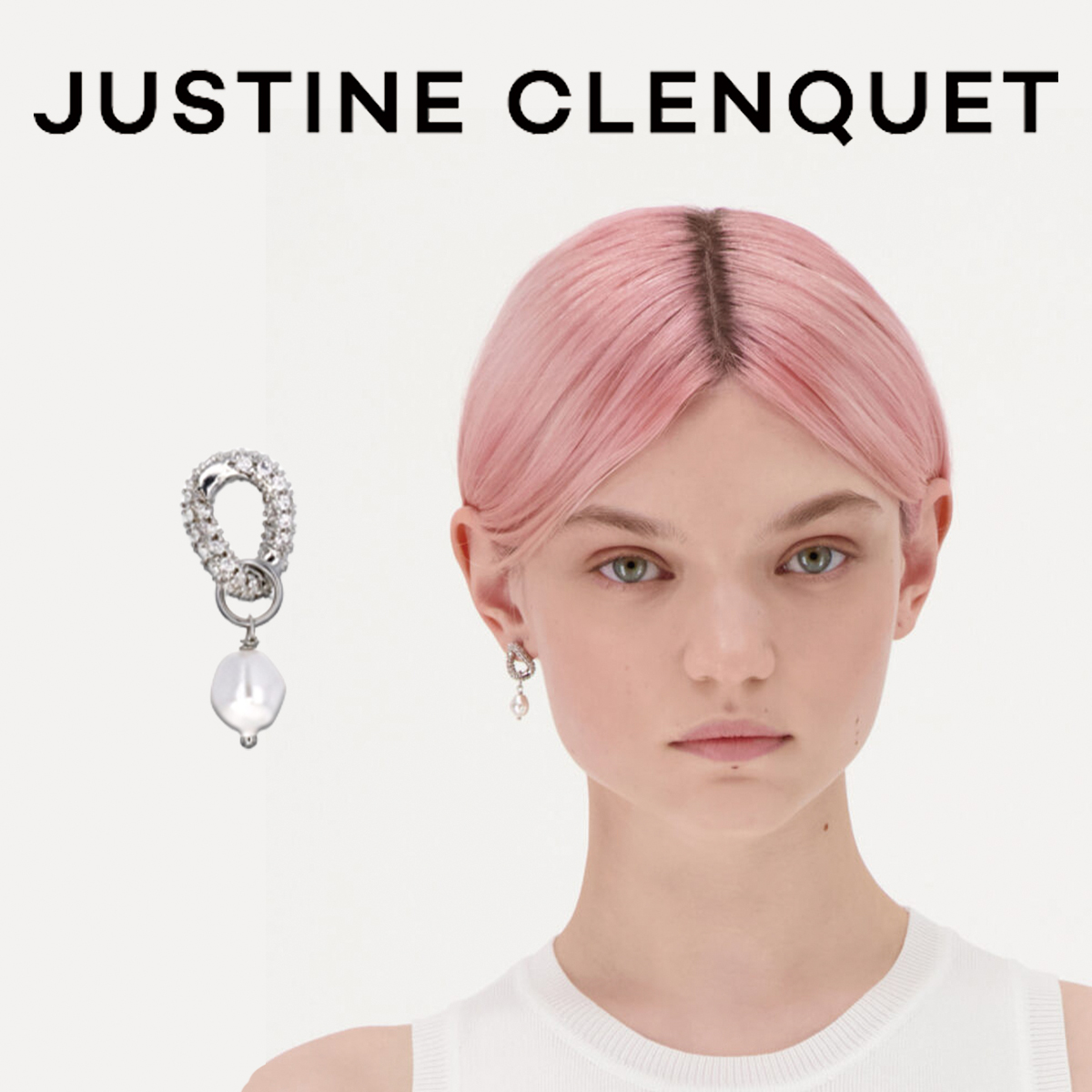 楽天市場】ジュスティーヌクランケ ピアス Justine Clenquet ミニ