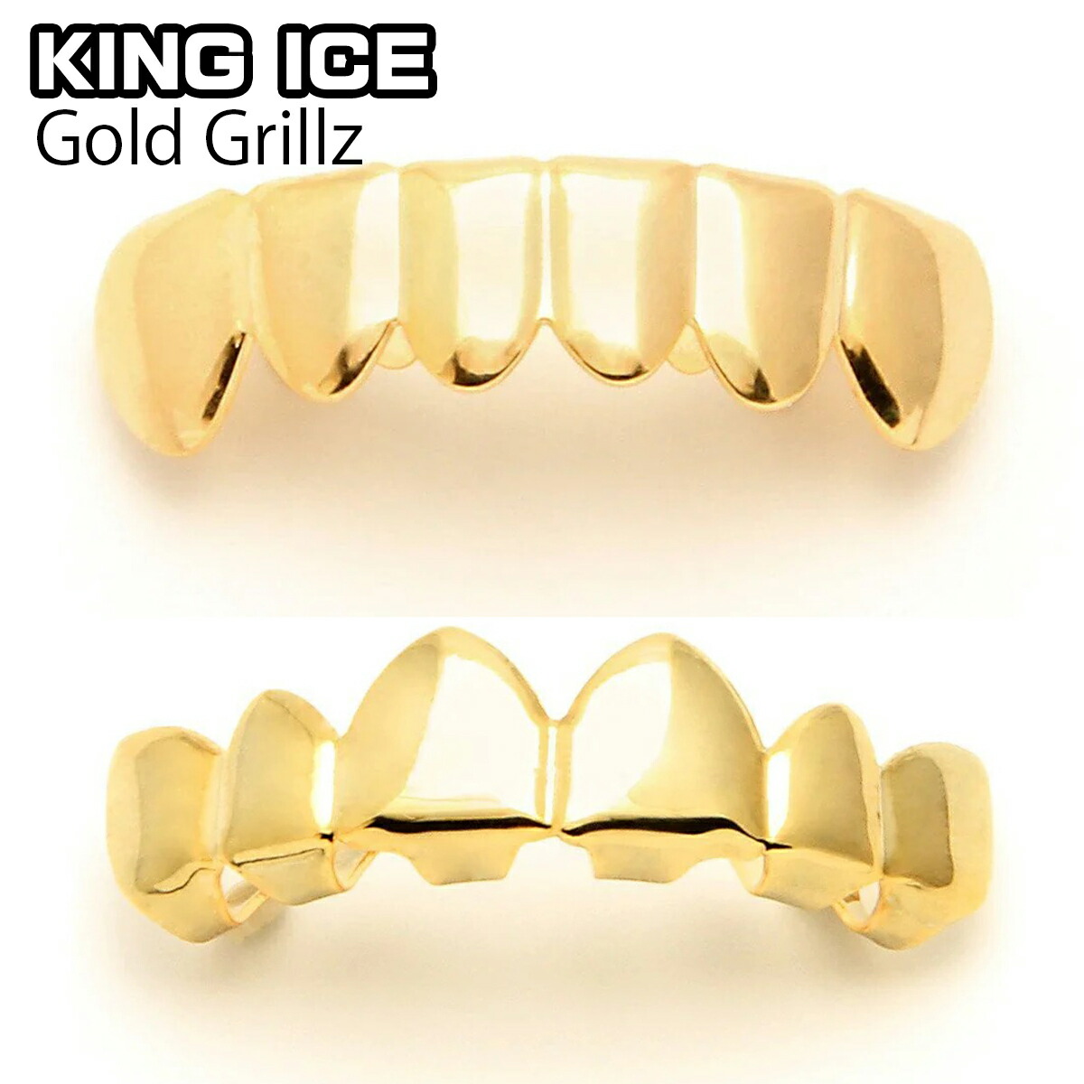 楽天市場】KING ICE キングアイス ICED STUDDED GRILLZ グリル