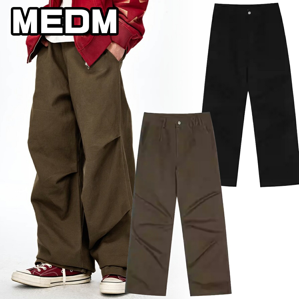 MEDM ミスターエンジョイダマネー スエード ワイドレッグ パンツ 楽天市場】MEDM ストレートレッグパンツ ミスターエンジョイダ