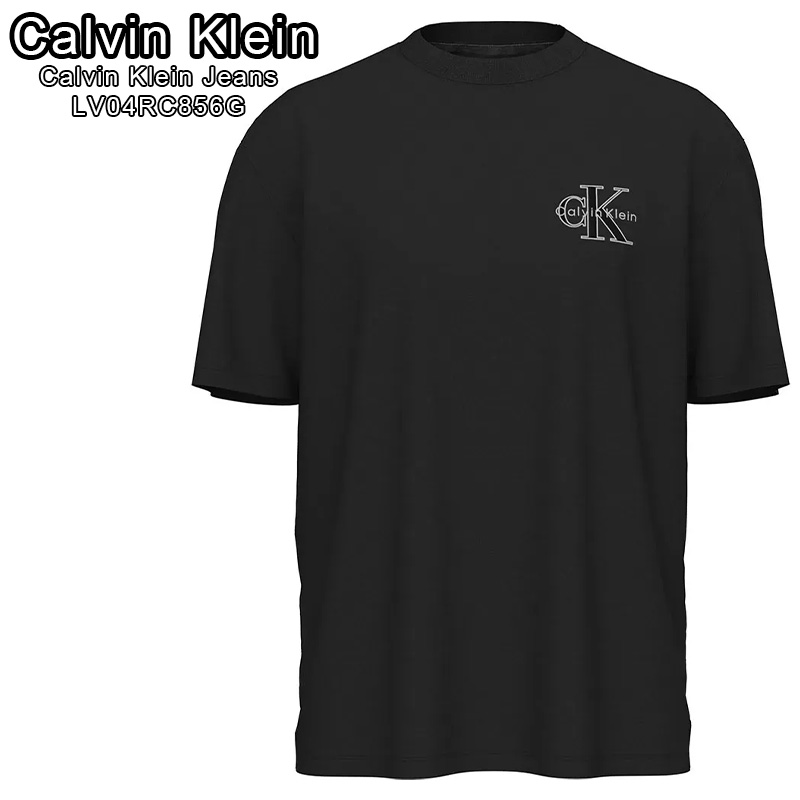 カルバンクライン 半袖 Tシャツ Calvin Klein Jeans LV04RC856G ロゴ ブラック メンズ レディース ユニセックス 人気 正規品 142321292 [衣類] ユ00582