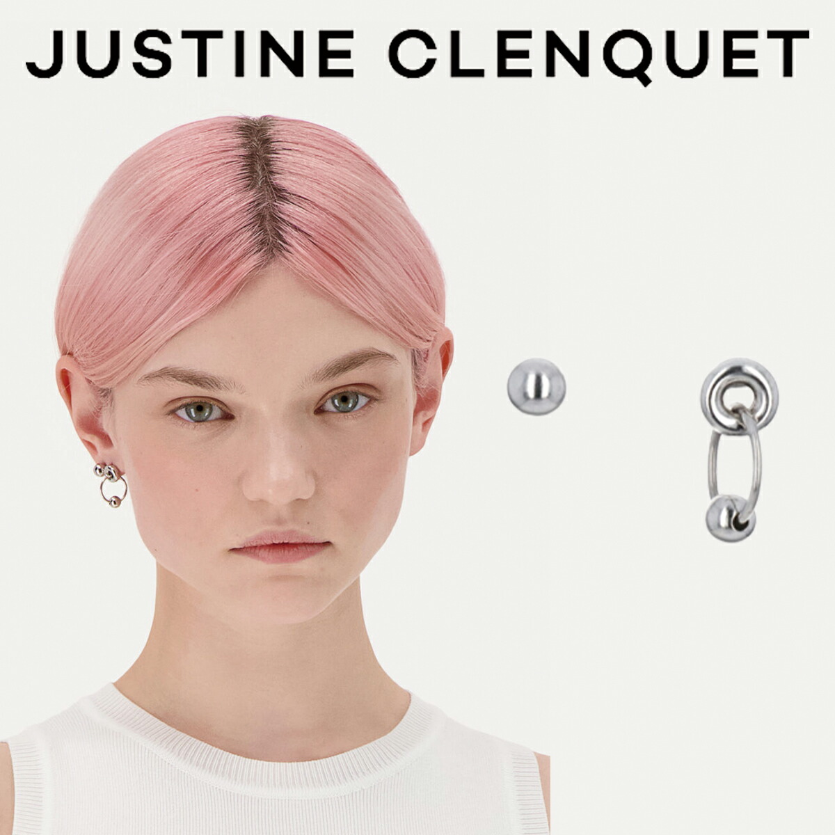 楽天市場】ジュスティーヌクランケ Justine Clenquet メル ピアス