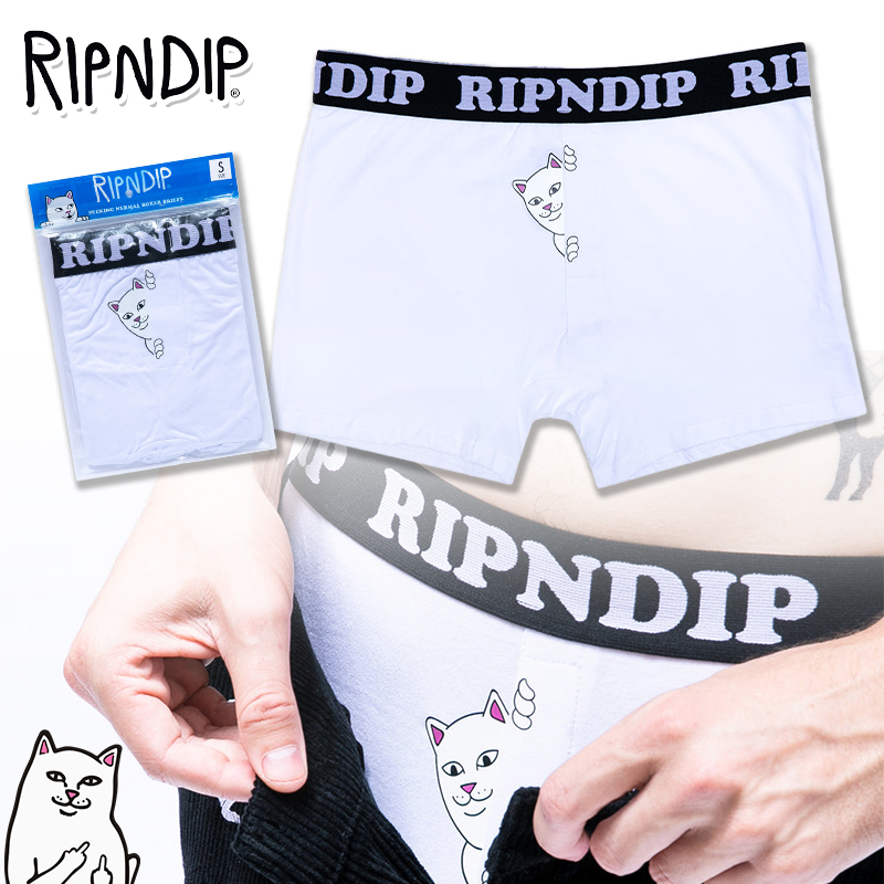 気質アップ】 リップンディップ パンツ RIPNDIP Peek A Nermal Boxers