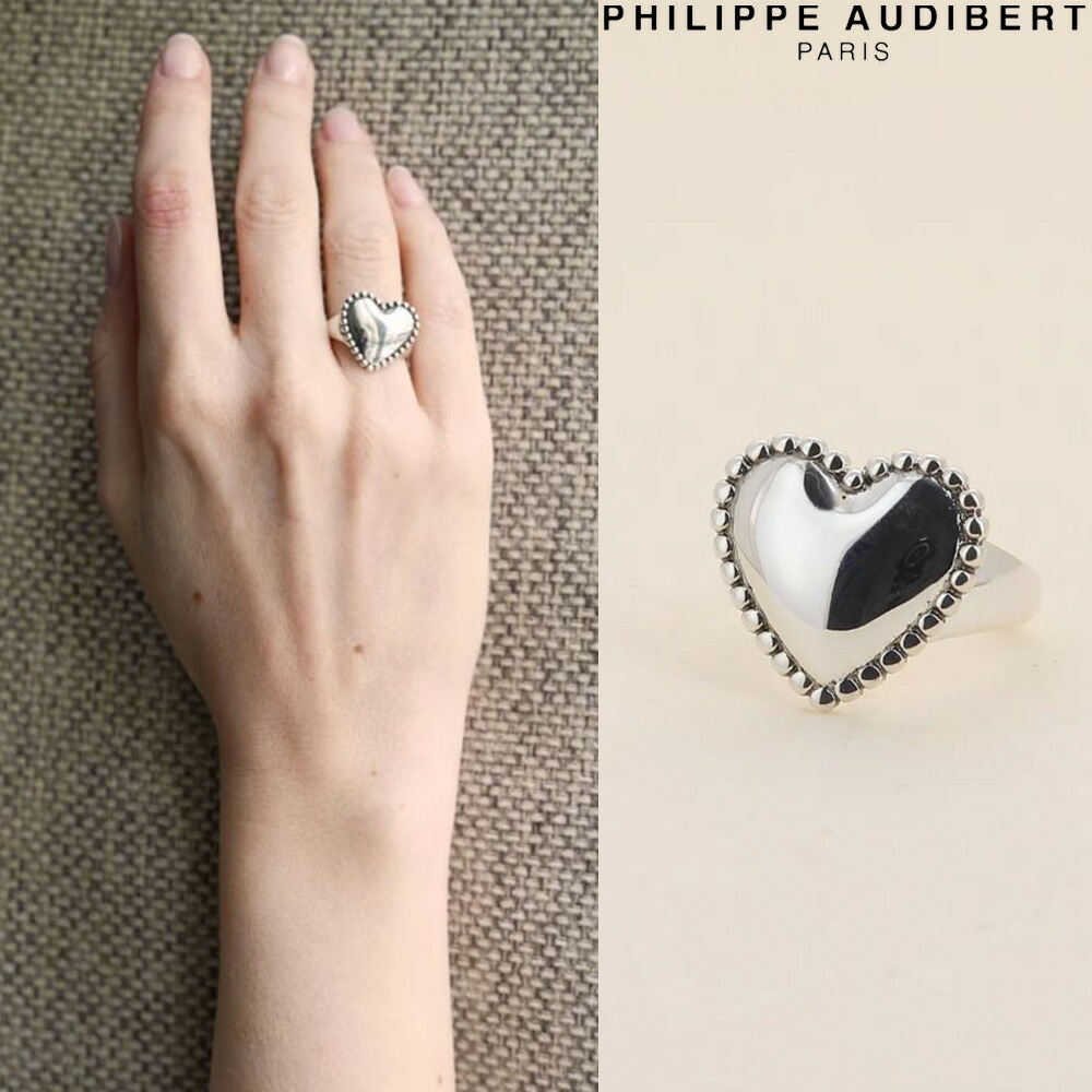 【Philippe Audibert】ELKI S☆ダブルリンクピアス/Silver 42609_1.jpg