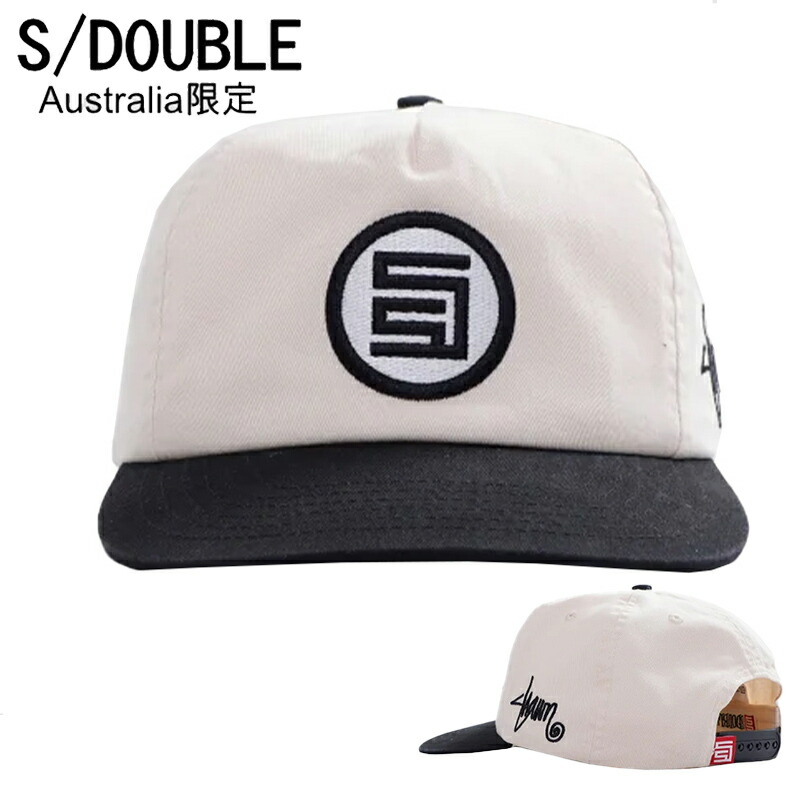 エスダブル キャップ AU限定 S/DOUBLE Mid Block Curved Peak 新品】エスダブル キャップ S/Double AU限定 Mid-Block Curved