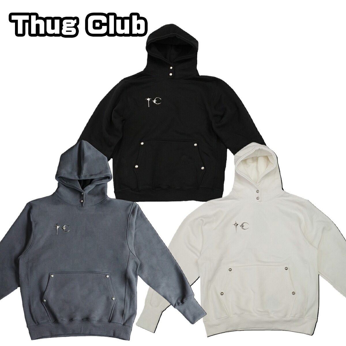 ★韓国の人気【THUG CLUB】★Pack Fur Zip-up Hoodie★フーディ THUG CLUB☆Pack Fur Zip-up Hoodie フーディ ジップアップ 人気