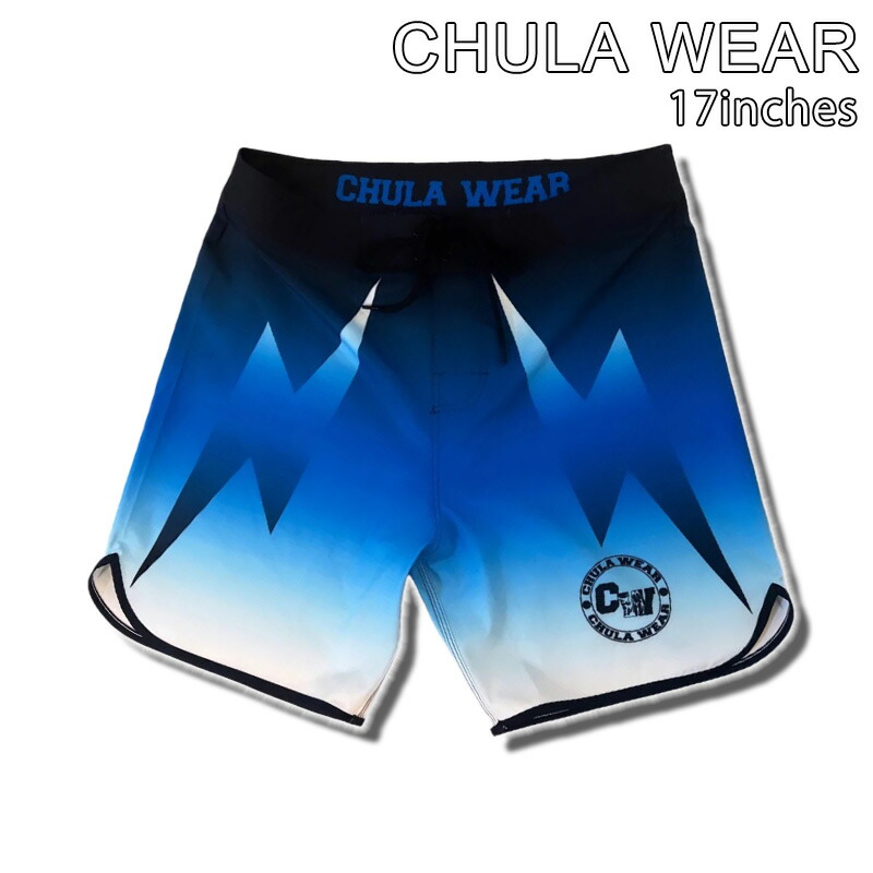 チュラウェア サーフパンツ CHULA WEAR ステージ ショーツ 水着 THUNDERS 17inches ハーフパンツ 短パン フィジーカー 大会 メンズ 筋トレ ジム ウエア 正規品[衣類]ユ00582
