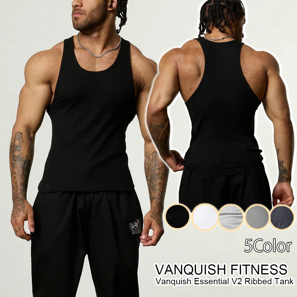 楽天市場】ヴァンキッシュ タンクトップ Vanquish Olympus Black