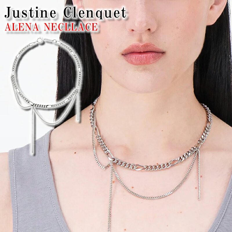 【Justine Clenquet】AZELネックレス 楽天市場】ジュスティーヌクランケ ネックレス アゼル JUSTINE