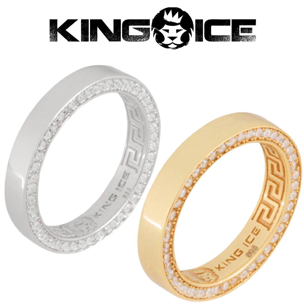 送料関税込【King Ice】STERLING SILVER OVAL CUT RING ☆国内発 Amazon.co.jp: King Ice (キングアイス) ネックレス ゴールド